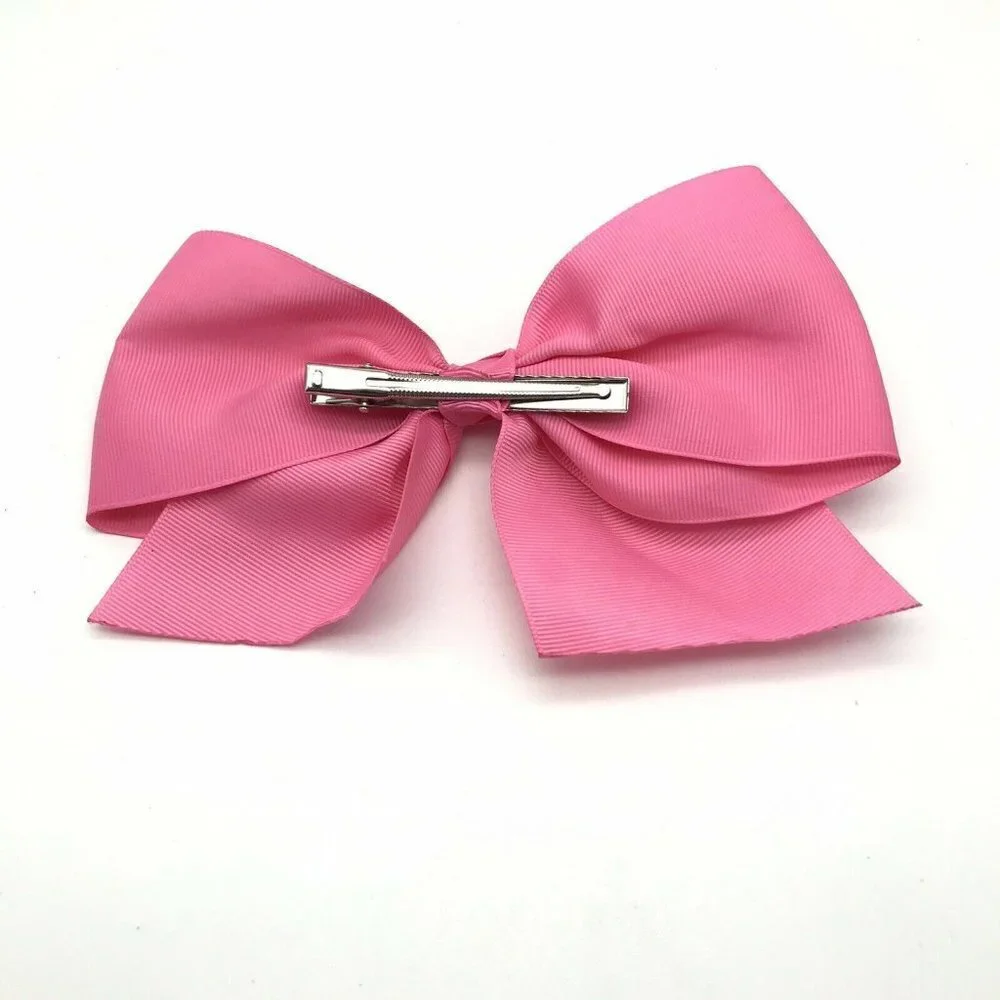 Lot Of 3 Pink Bows In Great Shape 1 W/ Cancer